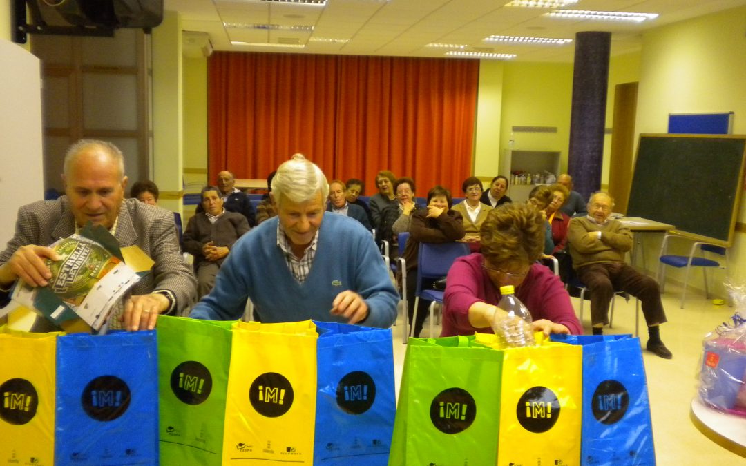 Los mayores con el reciclaje